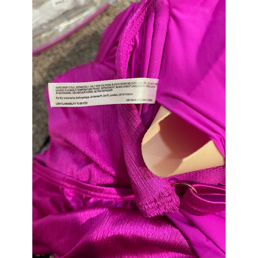 Anthropologie Sleek One-Shoulder One-Piece Swimsuit NWT - Picture 11 of 15